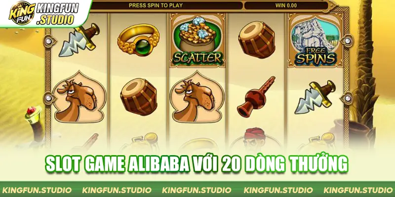 Slot Game Alibaba với 20 dòng thưởng